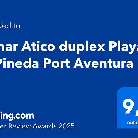 Aimar Atico Duplex Playa La Pineda Port Aventura Daire Dış mekan fotoğraf