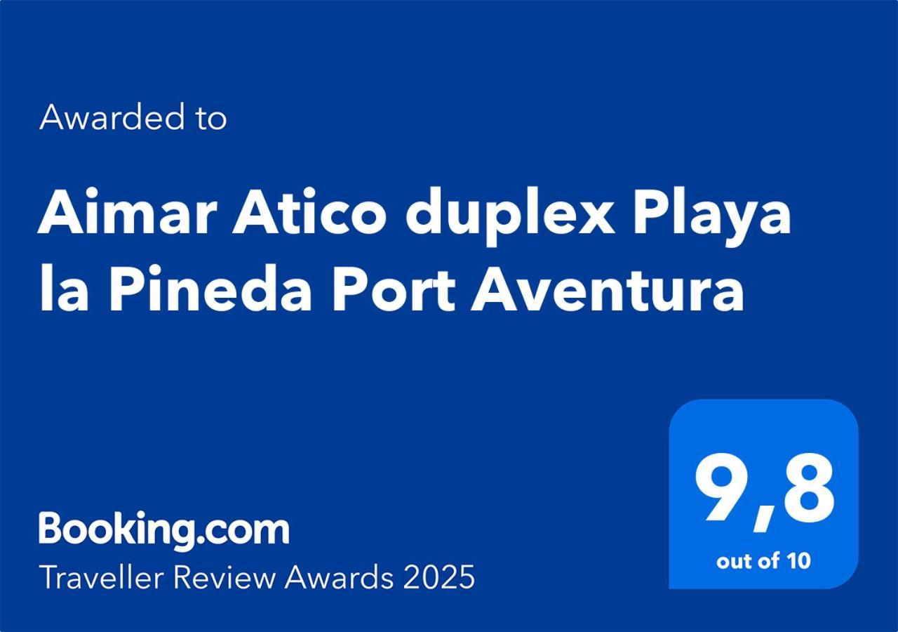 Aimar Atico Duplex Playa La Pineda Port Aventura Daire Dış mekan fotoğraf